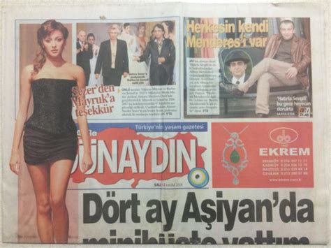 Sabah Gazetesi G Nayd N Eki Kas M Nl Lerin Sahne Cretleri