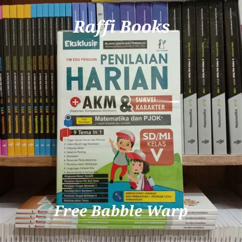 Buku Eksklusif Penilaian Harian Kelas Sd Mi Plus Akm Lazada Indonesia