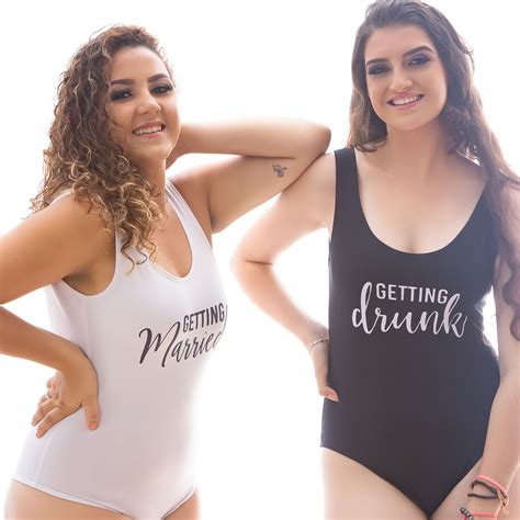 Maiô Chá de lingerie Body Despedida de Solteira Bonde da Noiva Person Maiôs Camisetas Hobes