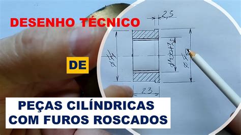 Representa O De Rosca Em Desenho T Cnico Librain