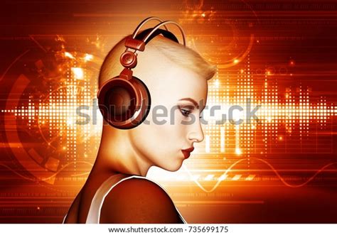 3d Illustration Sexy Blonde Short Hair Stock Illustration 735699175 Shutterstock