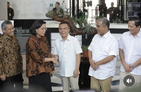 Prabowo Gibran Tugaskan Dasco Cs Temui Menkeu Sri Mulyani Sinkronisasi