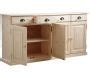 Buffet Portes Tiroirs En Bois Brut