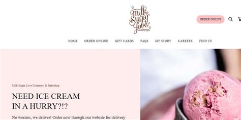 The 26 Best Ice Cream Website Design Examples