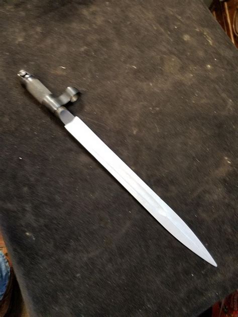 Vintage 12 14 Bayonet Only Marking Triangle W Squiggle Line Japan