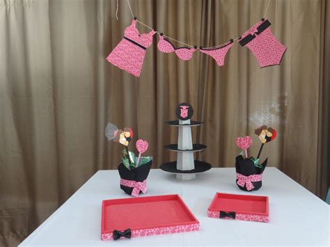 Decoração De Cha De Lingerie Simples Últimas Decoração