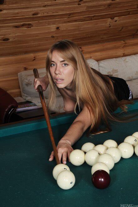 Sexy Pool Player Ryana Metart Naked Partner Ryana Porn Pic