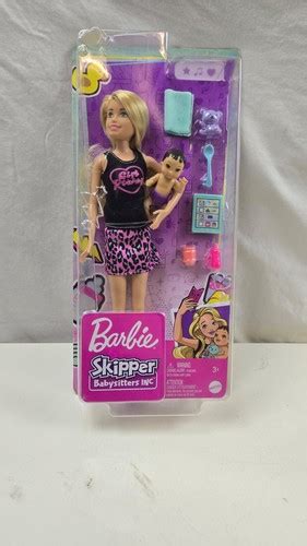 Mattel Barbie Skipper Babysitters Inc Doll And Accessories Blonde Hair Playset Ebay