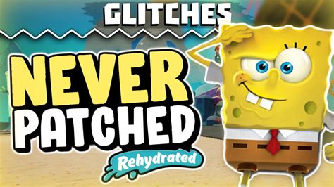Glitches That Still Work In Spongebob Battle For Bikini Bottom Rehydrated Youtube