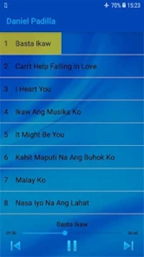 Daniel Padilla Greatest Hits For Android 無料・ダウンロード
