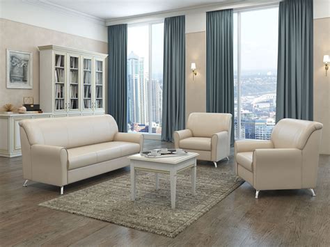 Диван бежевый кожаный в интерьере (62 фото) - красивые картинки и HD фото