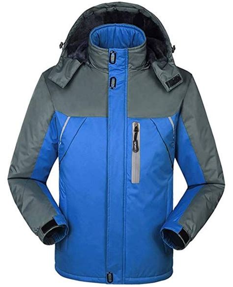 Memoryee Chaqueta Impermeable Para Hombres Chaqueta Polar De Invierno