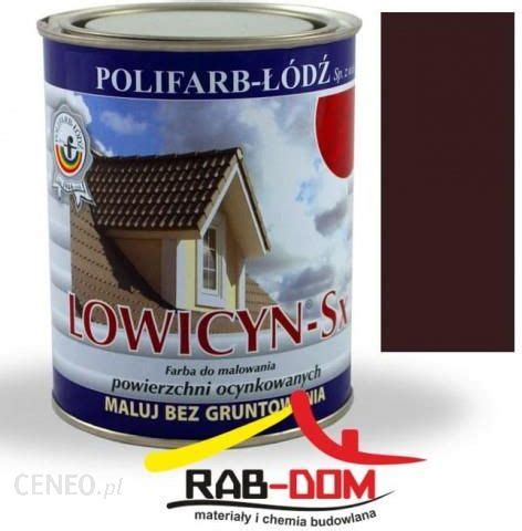 Farba Polifarb D Lowicyn Sx Dach Ocynk Br Zowy Ral Po Ysk L