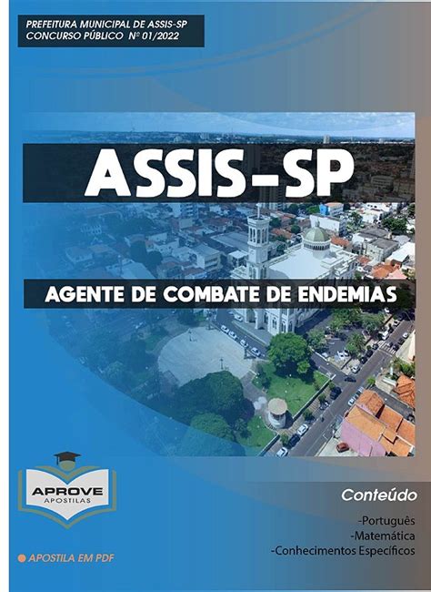 Apostila Assis Agente De Combate De Endemias Aprove Apostilas