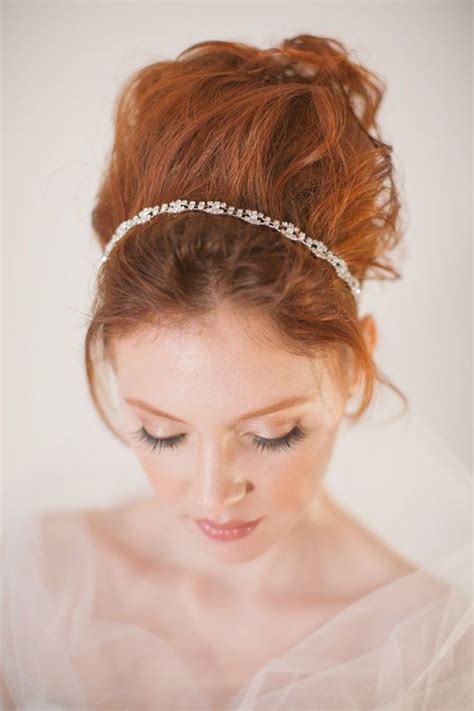 Grasp Rhinestones Headband Headpiece Bridal By Royallacebridal Bridal