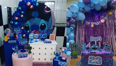 Aniversário Do Stitch Simples - 8