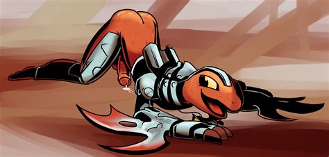 Rule All Fours Anthro Armor Armwear Ass Balls Big Butt Big Penis Black Eyes Bodily