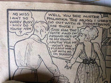 Tijuana Bibles Pagers Vintage Porn Joe Palooka In And Out III Etsy