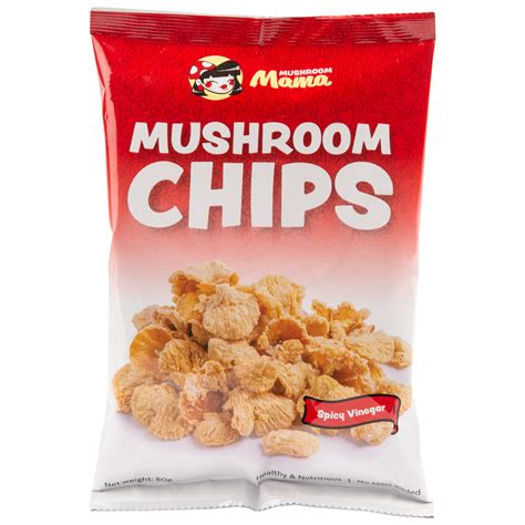 Mushroom mama Mushroom Chips Spicy vinegar 80g For Sale Philippines | JustShop PH