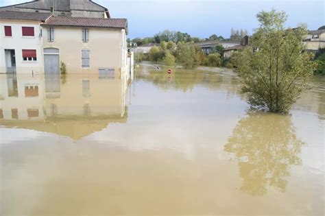 En images après Domingos leau continue de monter dans les Landes