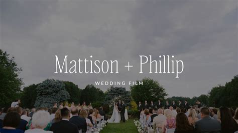 A Beautiful Avalon Wedding Mattison Phil S Wedding Highlight YouTube