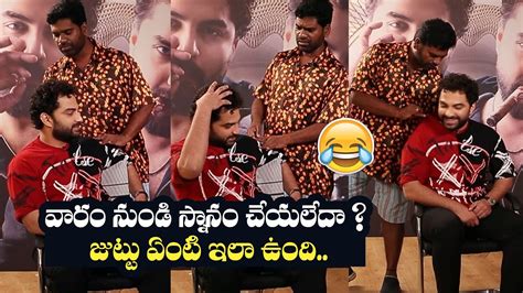 Bithiri Sathi Hilarious Fun With Vishwak Sen Das Ka Dhamki Nivetha