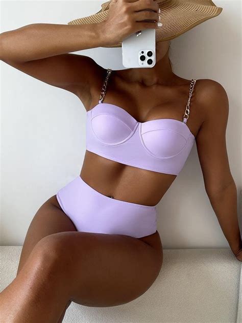 Purple Push Up Bikini Dar Albanat