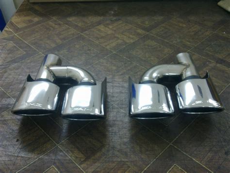 А вот и насадки АМГ — Mercedes-Benz C-Class (W204), 1,8 л, 2011 года ...