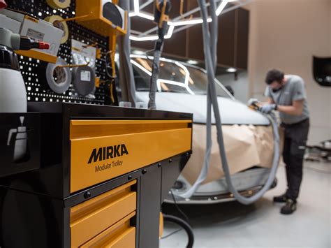 Mirka helps clean up workspace - Commercial Vehicle Workshop News