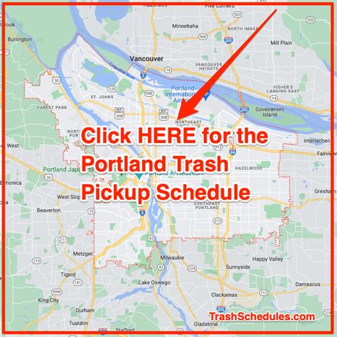 City of Portland Garbage Pickup Schedule: Never Miss a Pickup Again!