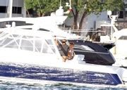 Anna Kournikova Wears A White Bikini On A Boat MQ Phun Org