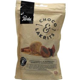 Panda Choco Lakrits 120g