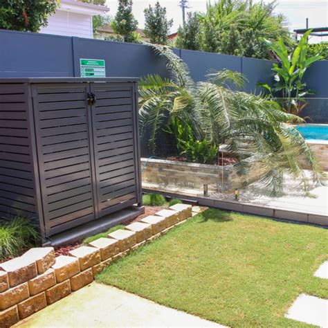 Pool Pump Sheds Can A Pool Pump Shed Totally Transform A Pool Area