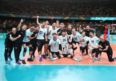 La Selecci N Argentina De Voley Asegur La Medalla Y Disputar La Final