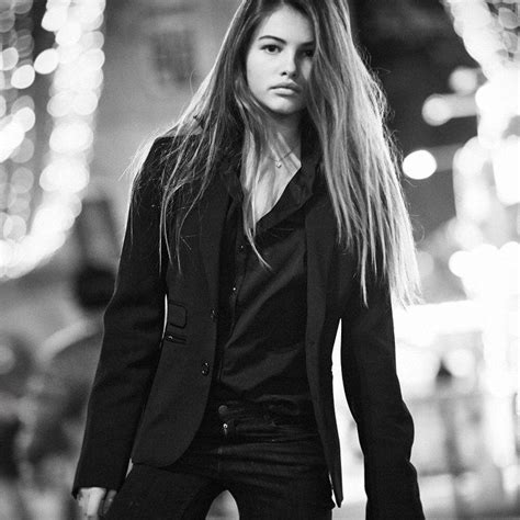 Изображение помечено Skinny Black and White Brunette Thylane Blondeau Celebrity Star
