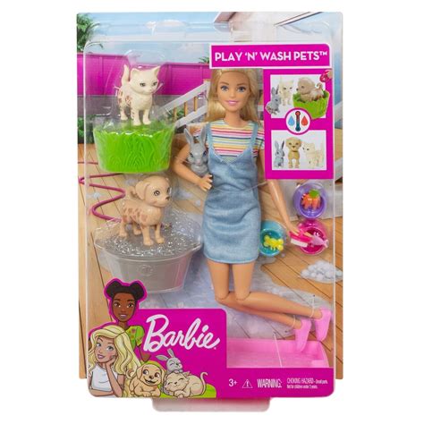 Игровой набор "Кукла Барби и домашние питомцы" Barbie