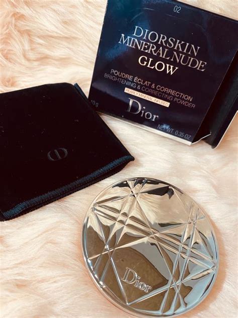 Dior Diorskin Mineral Nude Glow Correcting Powder Shade 02 Pink Tease Beauty Personal Care