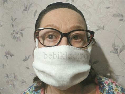 Как сделать марлевая повязка своими руками схема