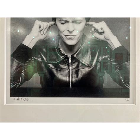 Unique David Bowie Tryptic By Sukita See No Evil Hear No Evil Speak