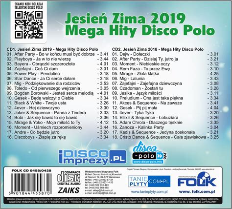 Jesień Zima 2019 Hity Disco Polo Various Artists Muzyka Sklep EMPIK