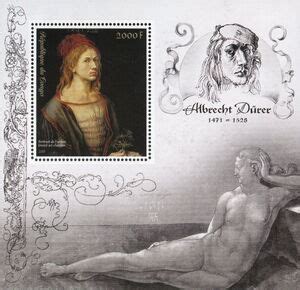 Stamp Paintings By Albrecht Durer Congo Republic Brazzaville