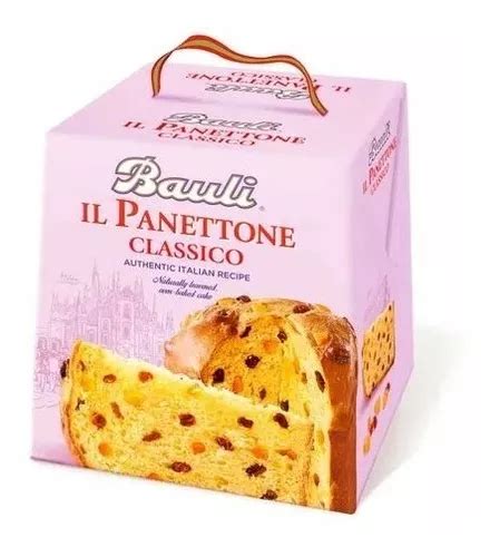 Panettone Clásico Bauli Pastel Italiano Classico Envío gratis