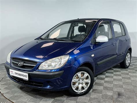Купить б/у Hyundai Getz I Рестайлинг 1.4 MT (97 л.с.) бензин механика в ...