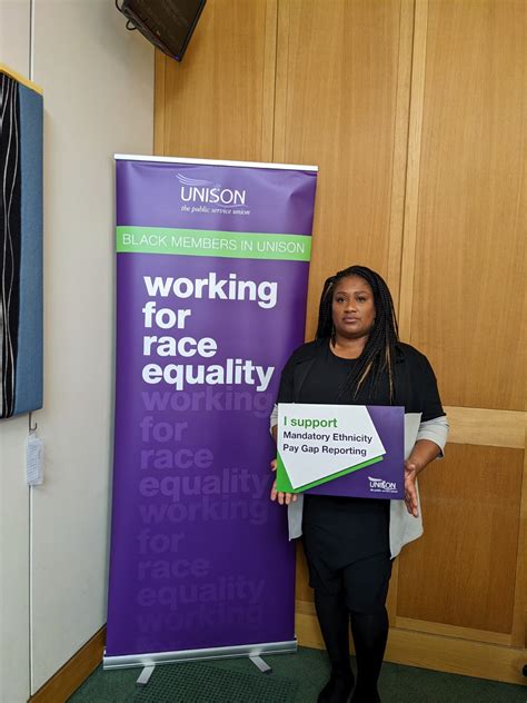 UNISON Drop-In on Mandatory Ethnicity Pay Gap Reporting - Bell Ribeiro-Addy