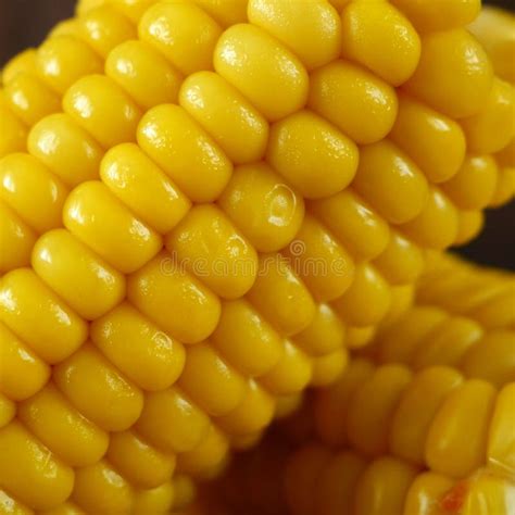 кусок сладкой кукурузы и семена Стоковое Изображение - изображение ...