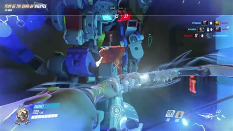 Least Epic Play For The Amount Of Hanzos Screaming Overwatch Youtube