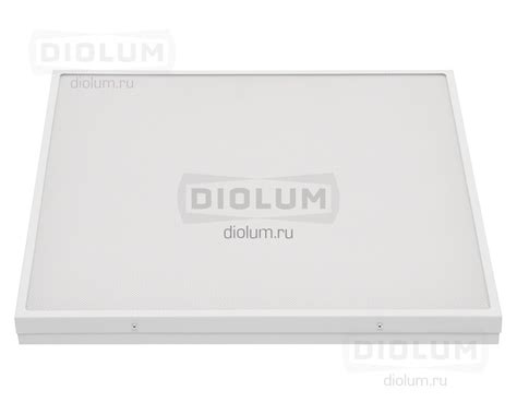 Купить Светодиодный светильник Армстронг 600х600 52Вт 5000К призма IP65 ...