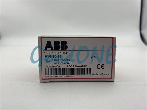 ABB Contactor A16-30-10 1sbl181001r8010 for sale online | eBay