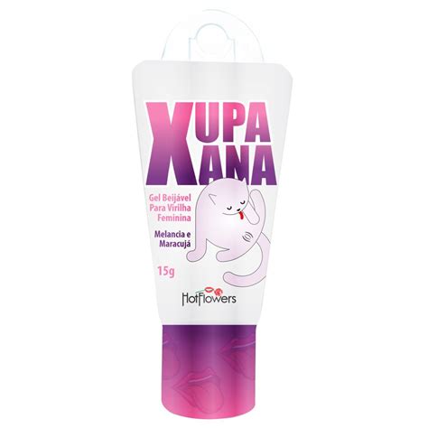 Xupa Xana Gel Beijável Feminino g Hot Flowers Gall