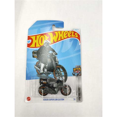 Hot Wheels J HONDA SUPER CUB CUSTOM Treasure Hunt Regular Th LOT J Shopee Philippines